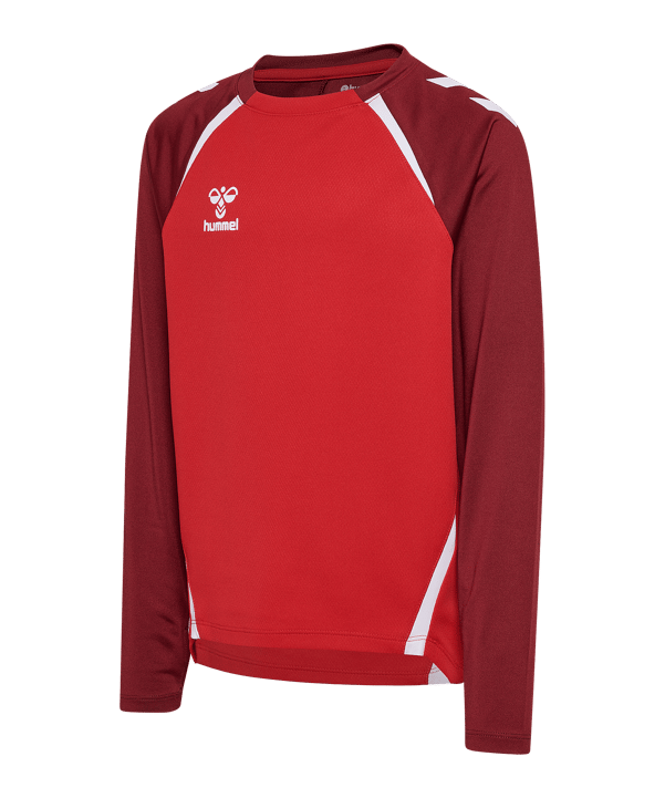 Hummel Lead 2.0 Crew Sweatshirt Kids Rot F3713 - rot