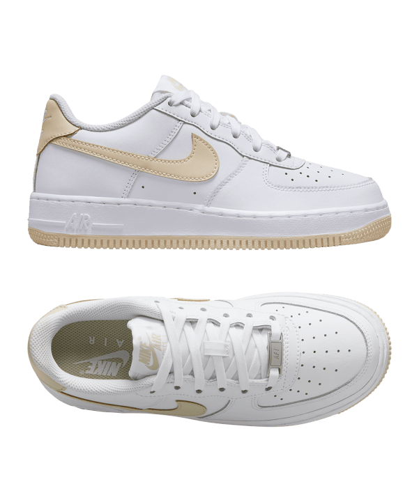 Nike Air Force 1 Sneaker Kids Weiss F118 - weiss