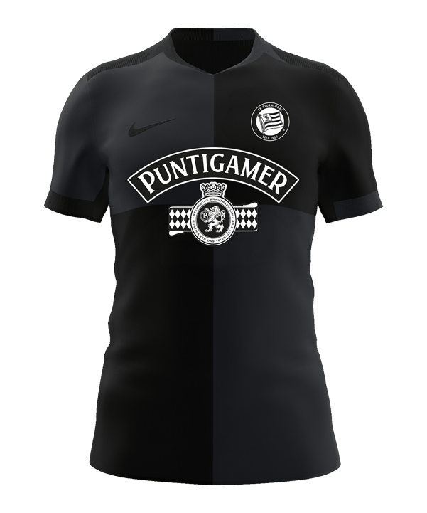 Nike SK Sturm Graz Grund Maillot Home 2026/2027 Femmes Noir C010 - noir