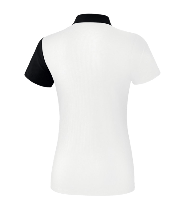 Erima 5-C Poloshirt Damen Weiss Schwarz - weiss