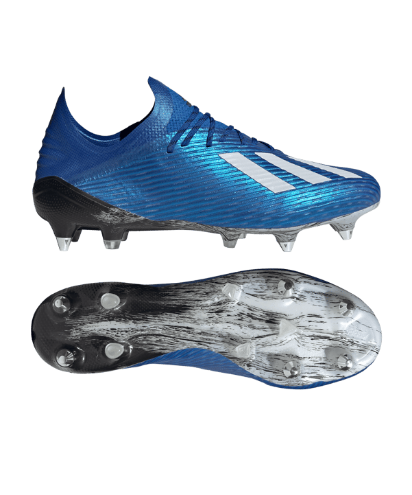 adidas X Mutator 19.1 SG Blau Schwarz - blau
