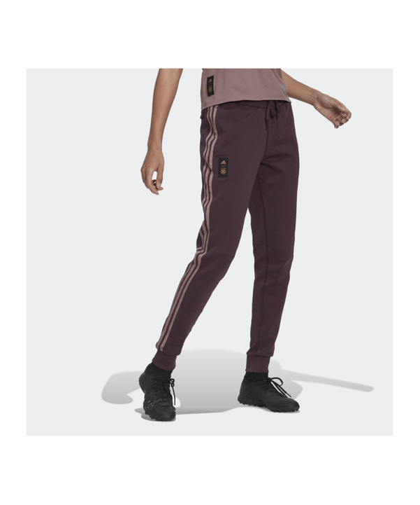 adidas DFB Deutschland Jogginghose Damen Rot - rot