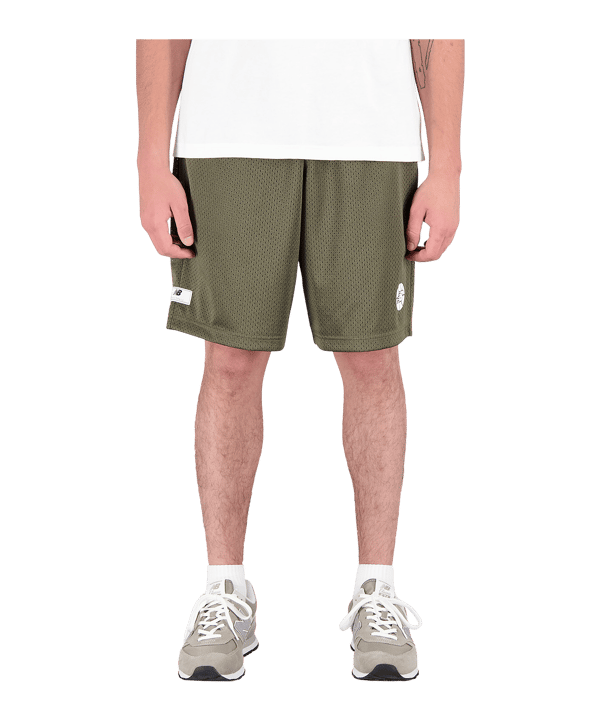 New Balance Essentials Hoops Short Blau - blau