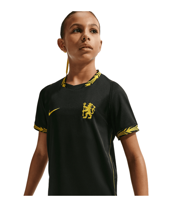 Nike FC Chelsea Londres Maillot Away 2026/2027 Enfants Noir C011 - noir