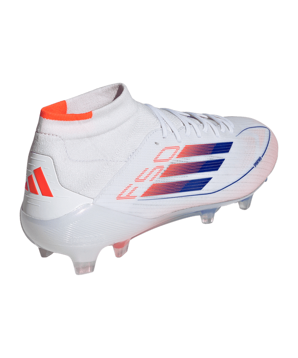 adidas F50 Elite Mid FG Advancement Damen Weiss Blau - weiss