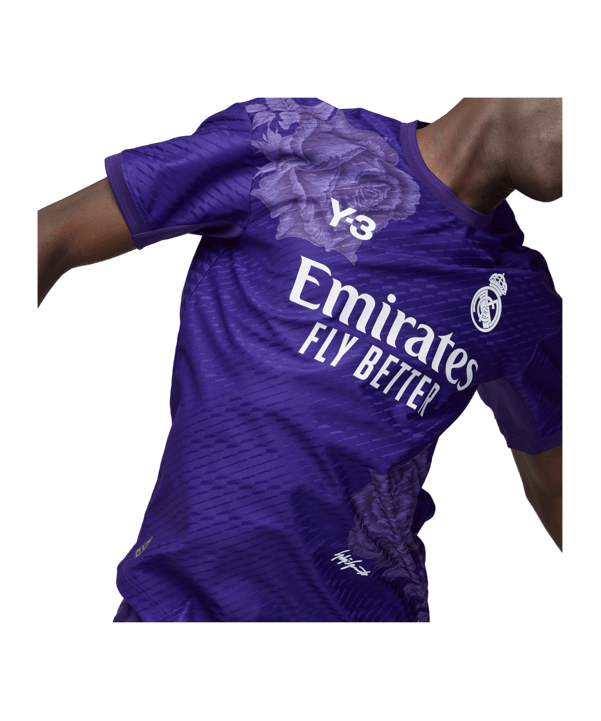 adidas Real Madrid Y3 Auth. Trikot 4th 2023/2024 Lila - lila