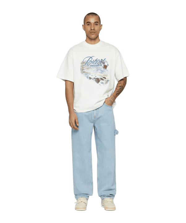 Burocs Vito Baggy Fit Jeans broek Blauw - blauw
