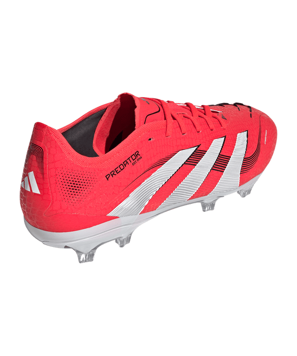 adidas Predator Pro FG Pure Victory Rouge - rouge