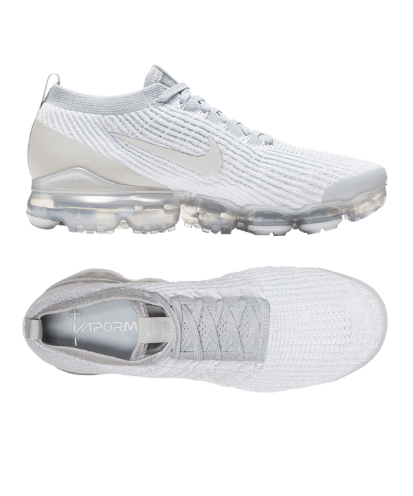 Nike Air VaporMax Flyknit 3 Weiss F102 - weiss