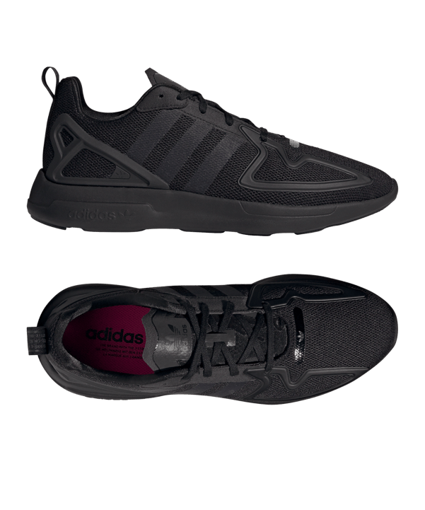 adidas Originals ZX 2k Flux Schwarz - schwarz