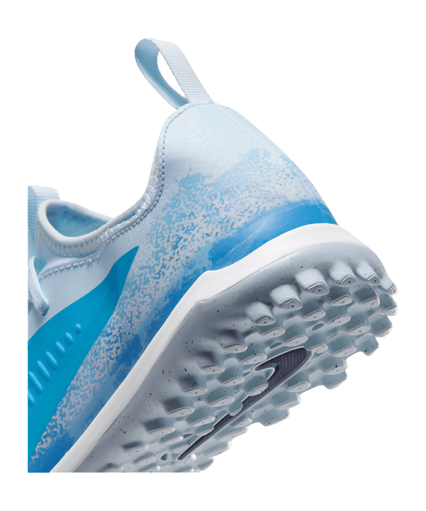 Nike Phantom 6 Low Academy TF Haaland Kids Blau F401 - blau