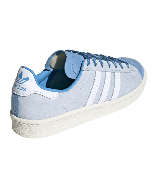 adidas Originals Campus 80s Damen Blau Weiss - blau