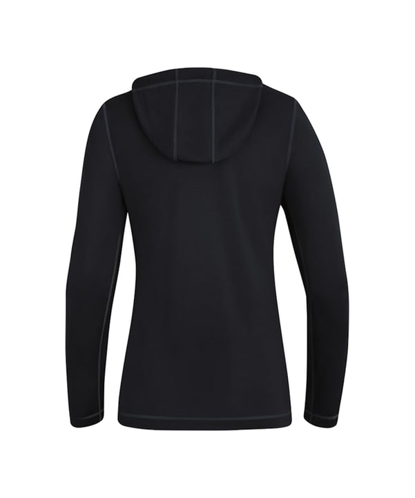 JAKO Run 2.0 Kapuzenjacke Damen Schwarz F08 - schwarz