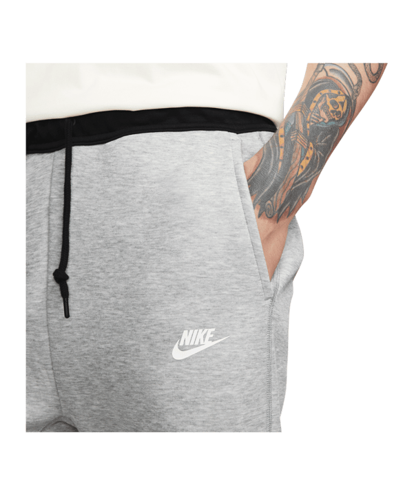 Nike Tech Fleece Jogginghose Grau Schwarz F064 - grau