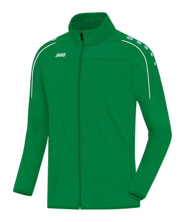 JAKO Classico Trainingsjacke Grün Weiss F06