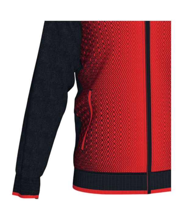 Joma Supernova Kapuzenjacke Schwarz - schwarz