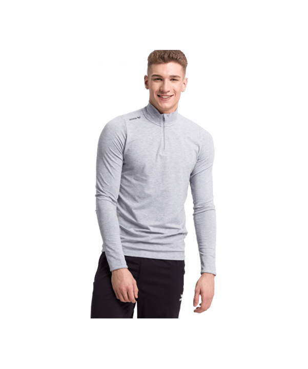 Erima Active Wear HalfZip Sweatshirt Grau F002 - grau