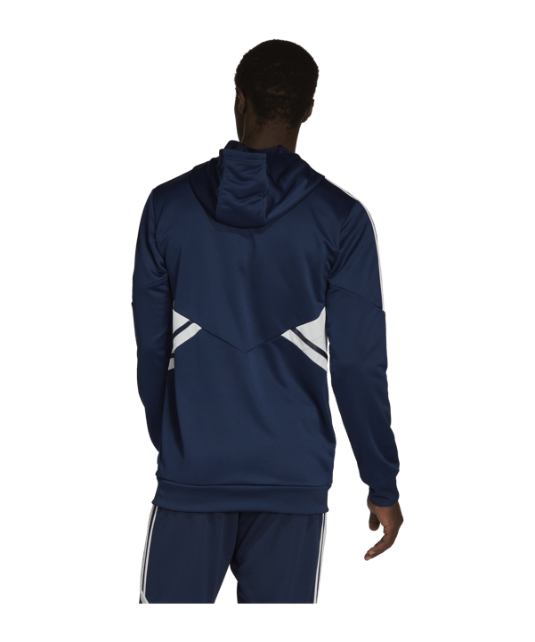 adidas Condivo 22 TK Hoody Blau Weiss - blau