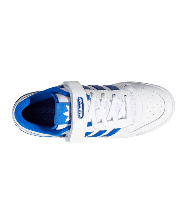 adidas Originals Forum Low Weiss Blau - weiss