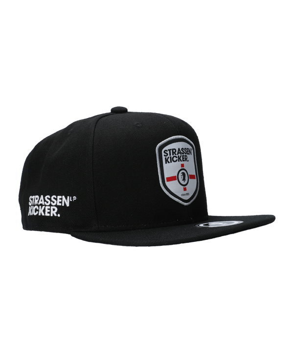 STRASSENKICKER England Snapback Schwarz - schwarz