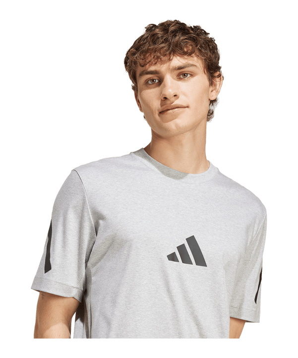adidas Z.N.E. T-Shirt Grau - grau