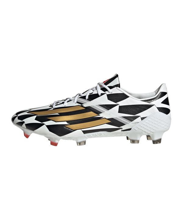 adidas F50 Adizero IV FG Speed Legacy Weiss Gold Rot - weiss