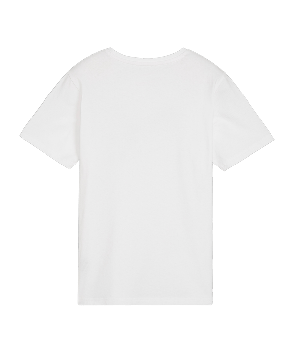 PUMA teamRISE Logo Trainingshirt Kids Weiss F04 - weiss