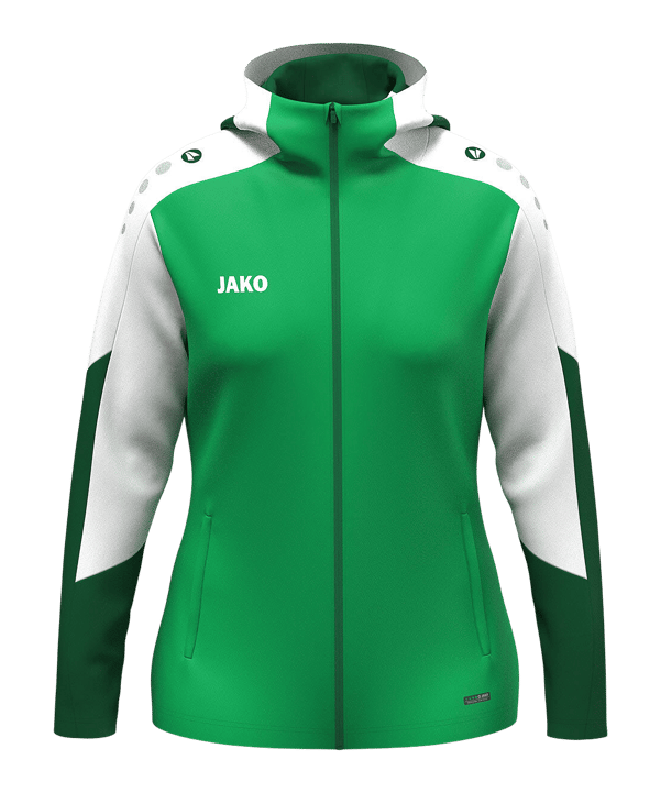 JAKO Dynamic Kapuzenjacke Damen Grün F204 - gruen