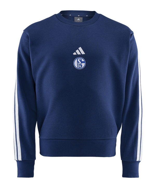adidas FC Schalke 04 Team Sweatshirt Blau - blau
