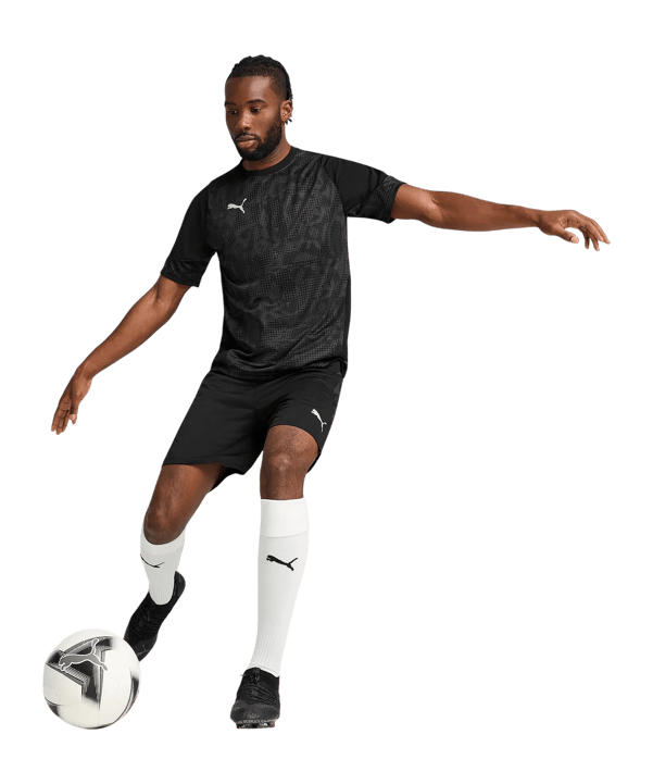 PUMA teamCUP Trainingsshirt Schwarz F03 - schwarz