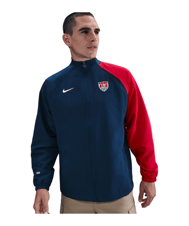 Nike USA Reissue Jacke Blau F486 - blau