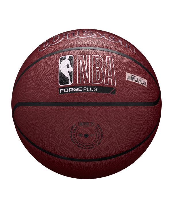 Wilson NBA Forge Plus Trainingsball Rot - rot
