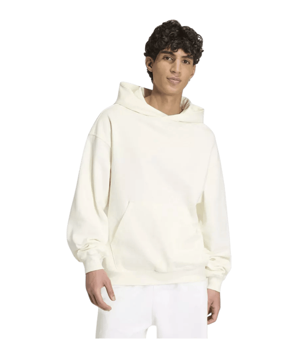 adidas Kit Small Logo Hoody Weiß - weiss