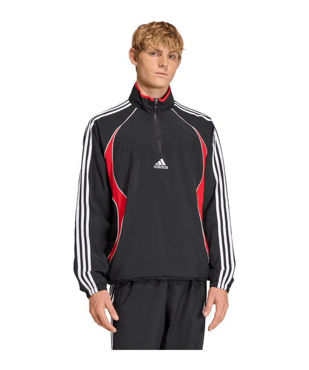adidas Originals Teamgeist Zip Top Schwarz - schwarz