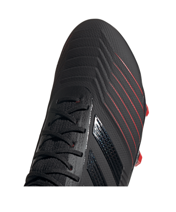 adidas Predator 19.1 FG Schwarz - schwarz