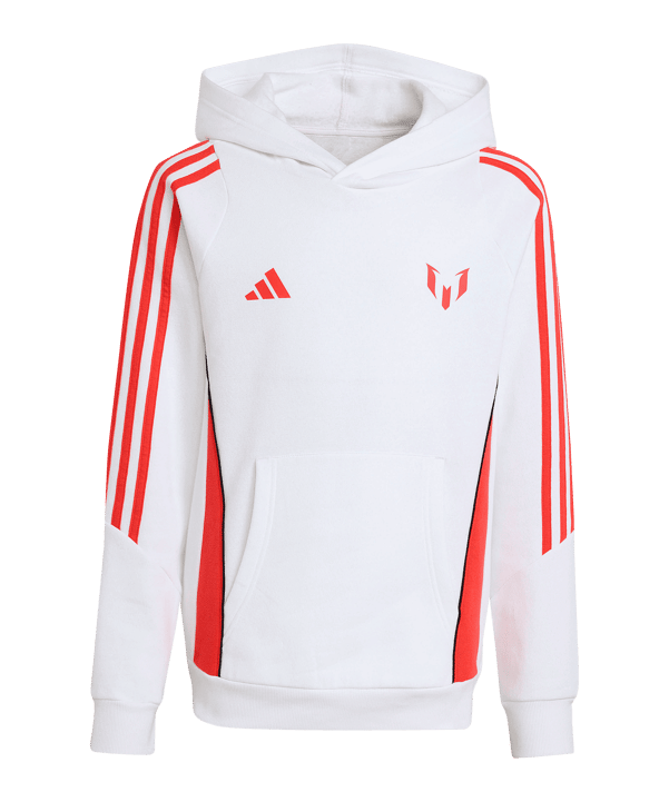 adidas Messi Hoody Kids Weiß - weiss