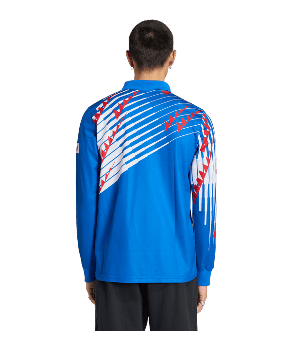 adidas JFA Japan Bringback 1993 Shirt met lange mouwen Home Blauw - blauw