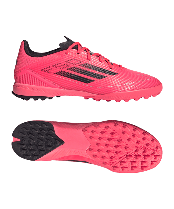 adidas F50 League TF Vivid Horizon Pink Schwarz - rosa