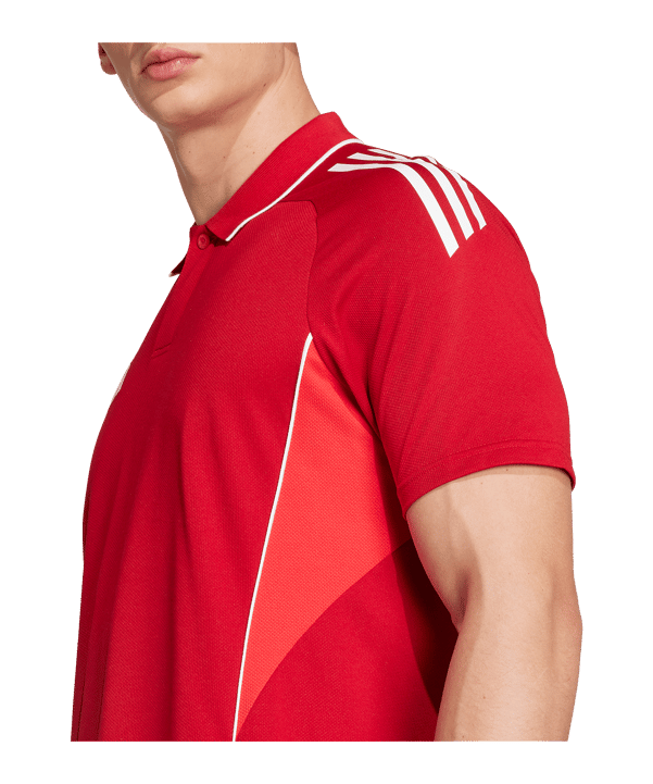 adidas Tiro 25 Competition Polo Rot - rot
