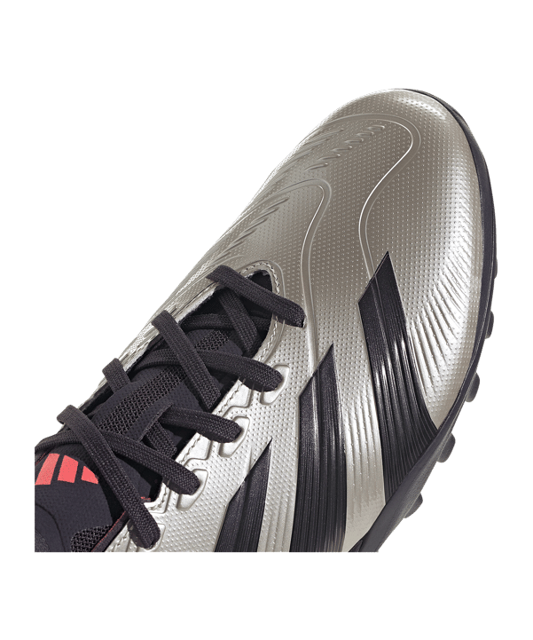 adidas Predator League TF Vivid Horizon Grau Pink - grau
