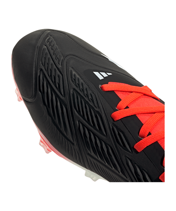 adidas Predator Pro FG Solar Energy Schwarz Weiss Rot - schwarz