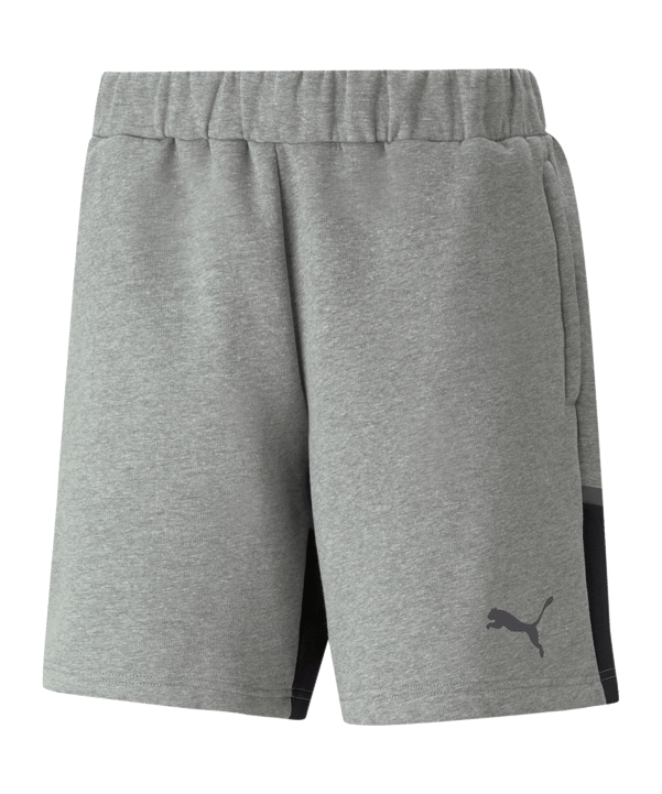 PUMA teamCUP Casuals Short Grau F13 - grau