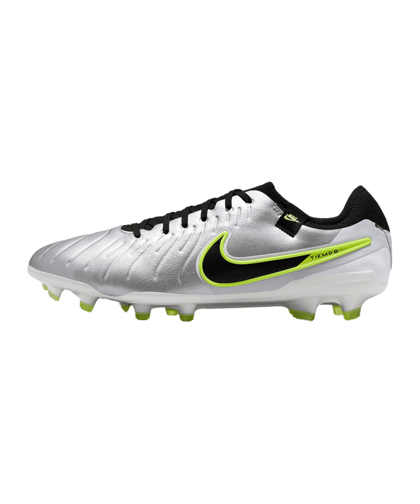 Nike Tiempo Legend X Pro FG Mad Voltage Silber Schwarz F001 - silber