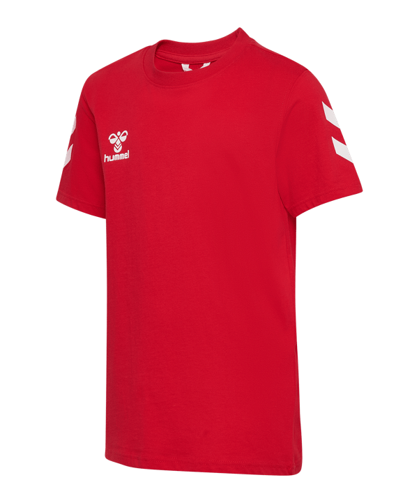 Hummel Go 2.0 Chevron T-Shirt Kids Rot F3062 - rot