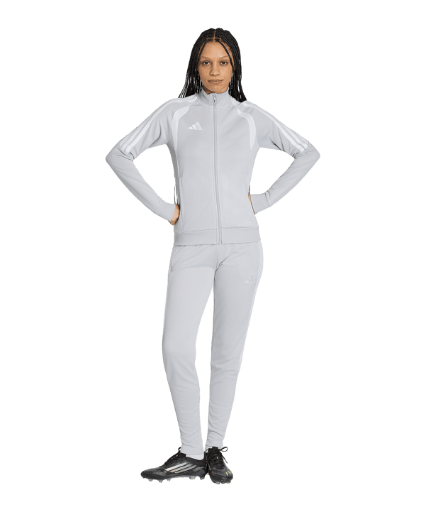 adidas Tiro26L Trainingsjacke Damen Grau - grau