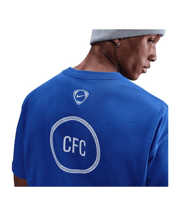 Nike FC Chelsea London T90 Remix T-Shirt Blau F480 - blau