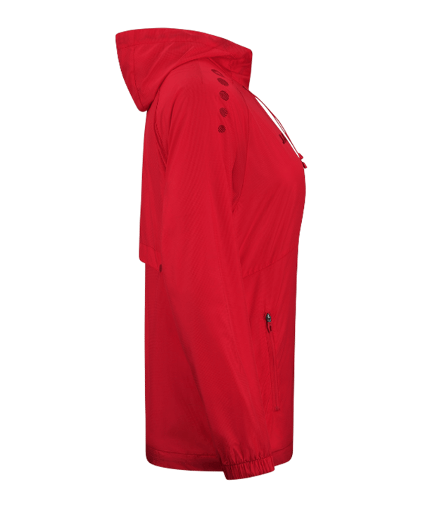 JAKO Flow Lightweight Jacke Kids Rot F100 - rot