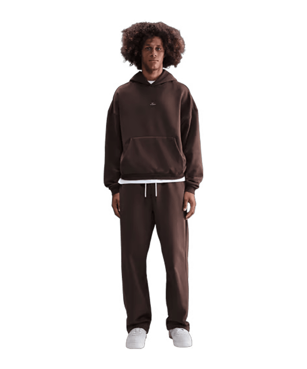 Nike Secondary Brushed Hoody Braun F237 - braun