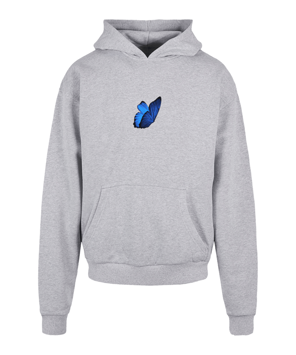 Mister Tee Le Papilloversized Hoody Grau - grau