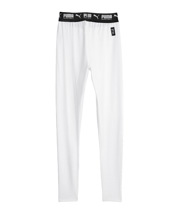 PUMA Hoops Team Full Tight Weiss F02 - weiss